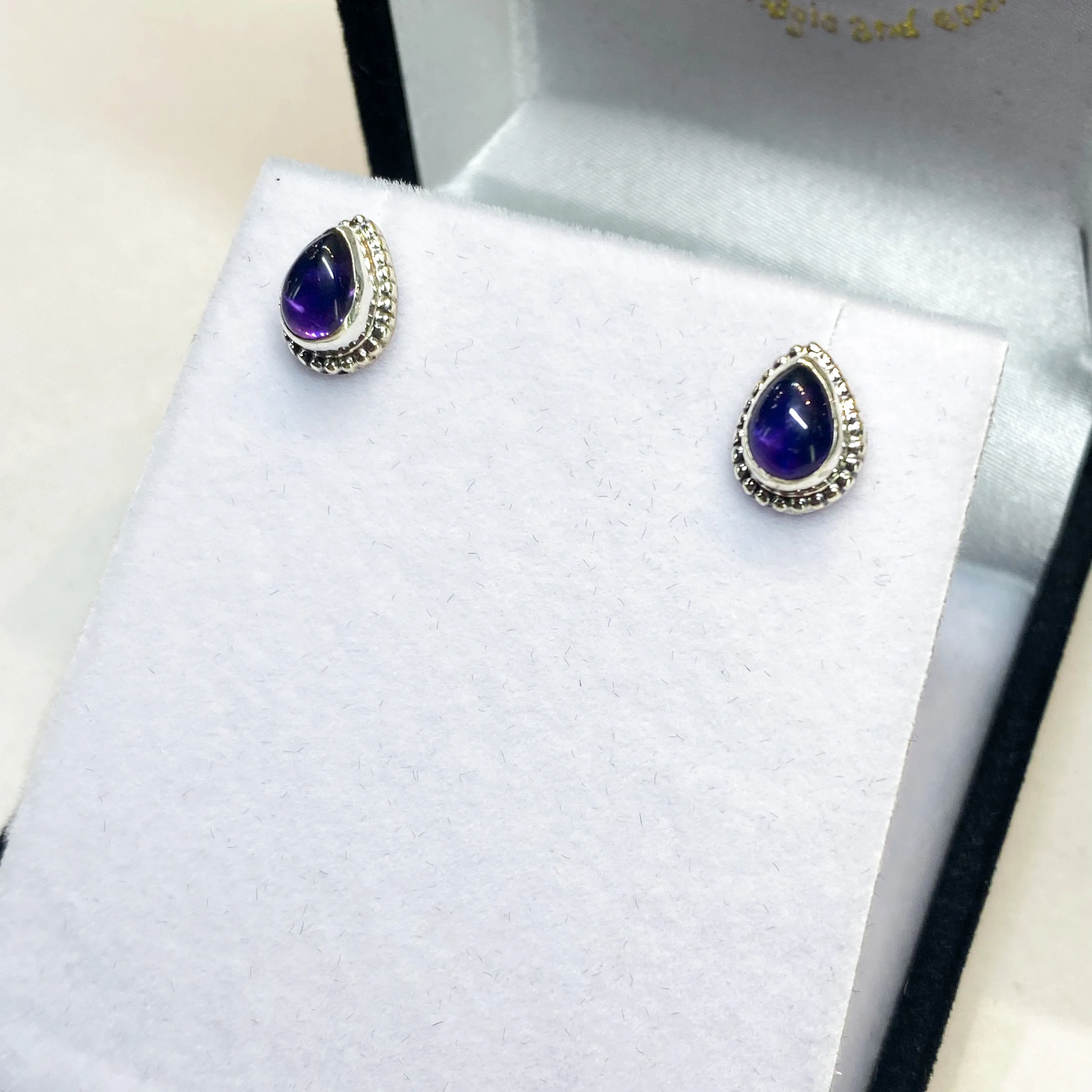 Amethyst Studs