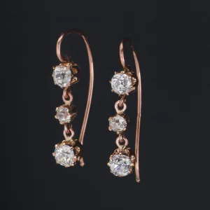 Antique Diamond Earrings | Diamond Earrings