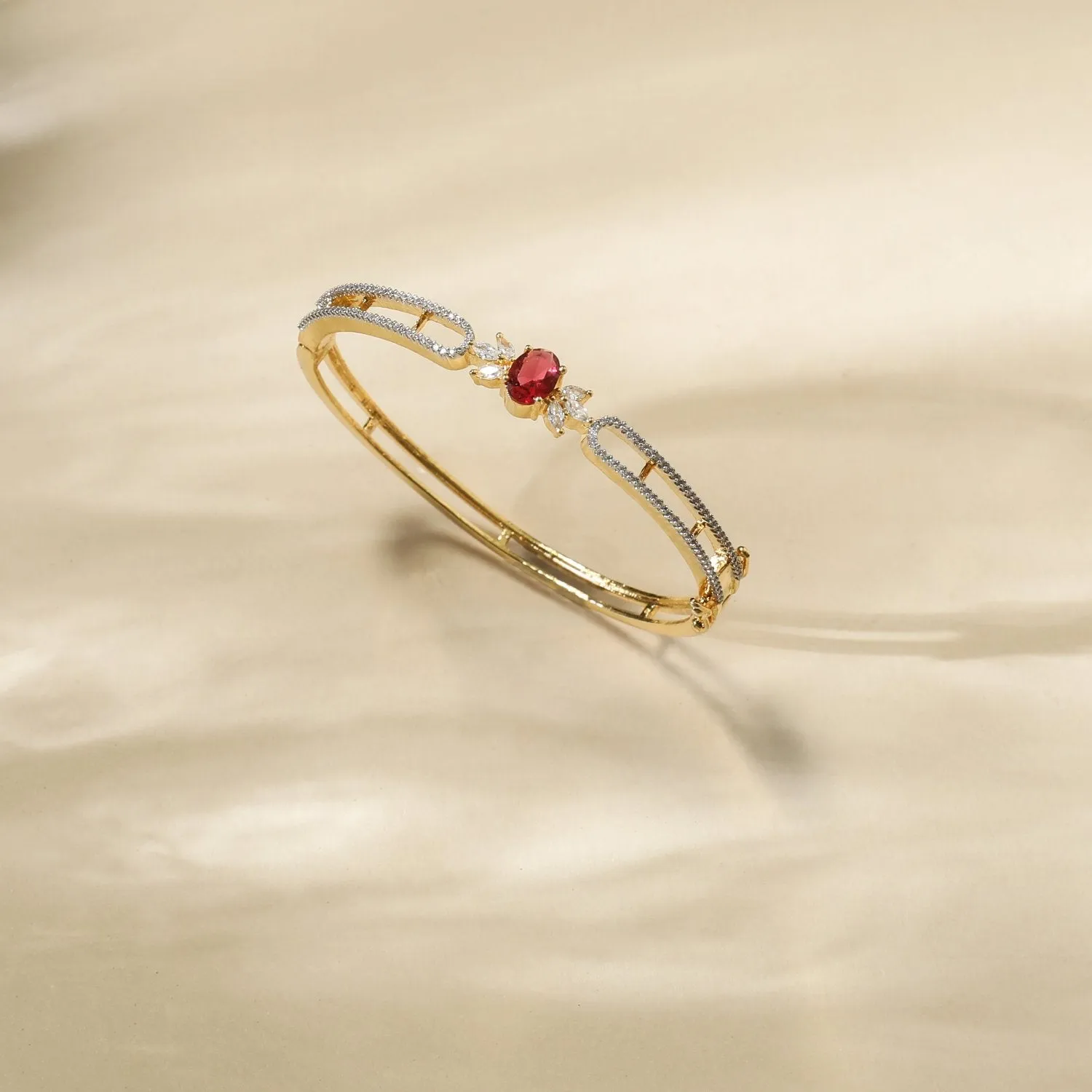 Astra Nakshatra CZ Red Bracelet