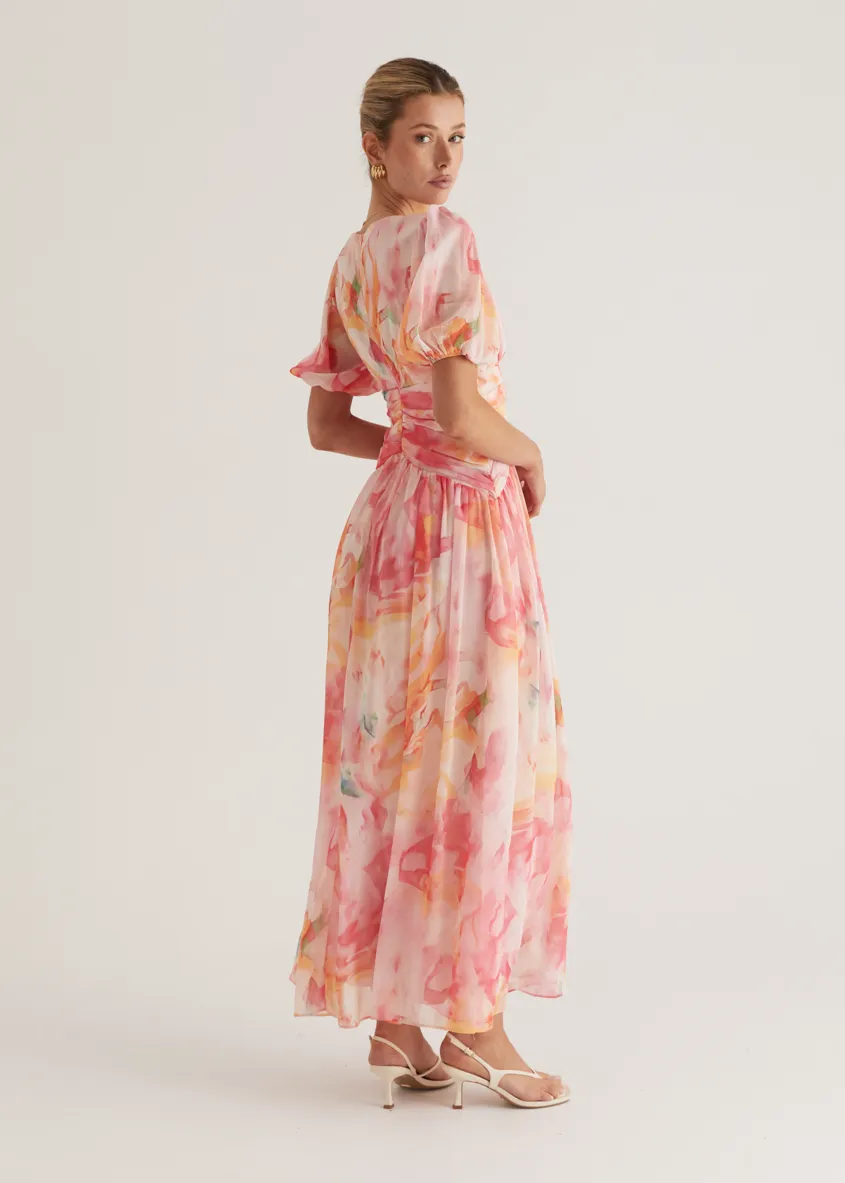 Aubree Maxi Dress - Ruby Splash
