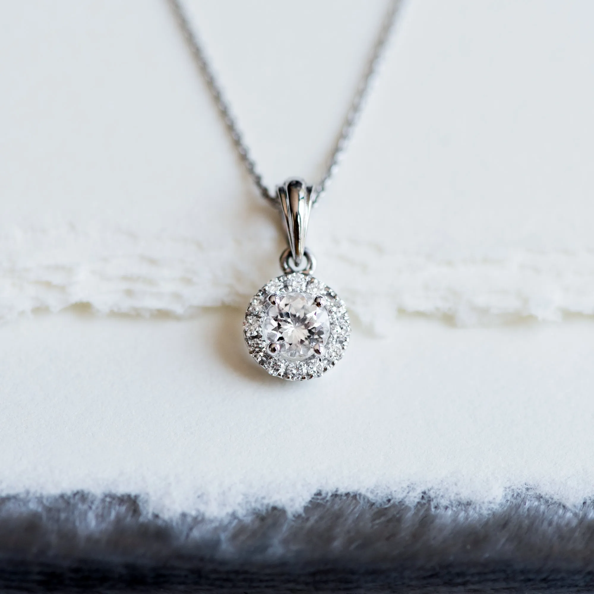 Aurora Halo Necklace