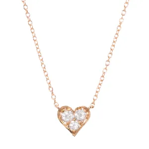 Baby Heart Diamond Necklace