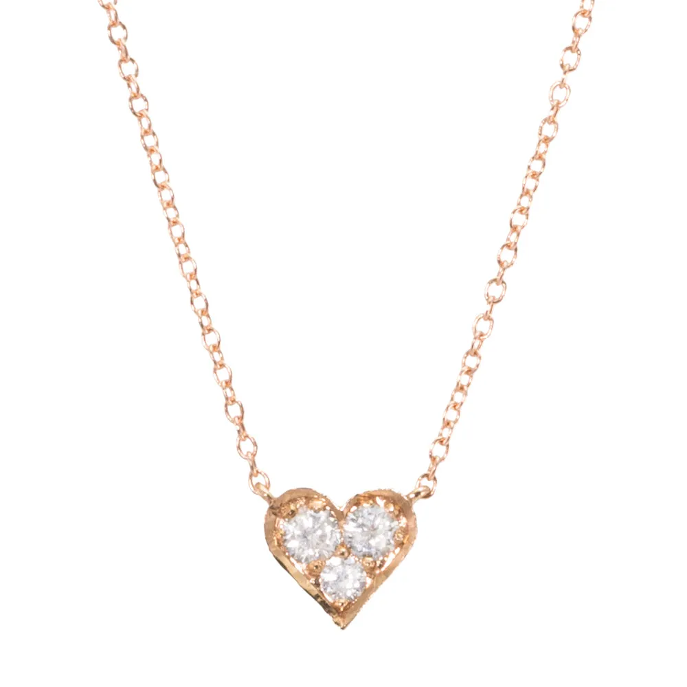 Baby Heart Diamond Necklace