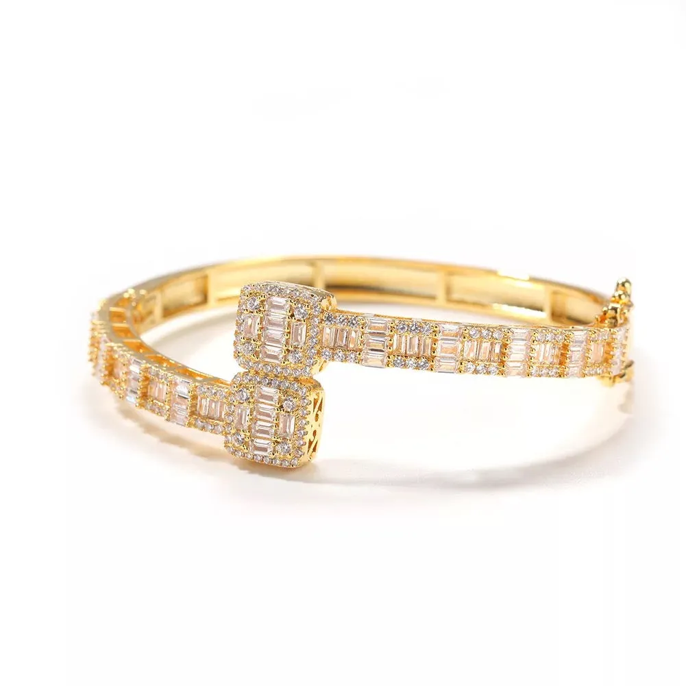 Baguette Bangle Bracelet