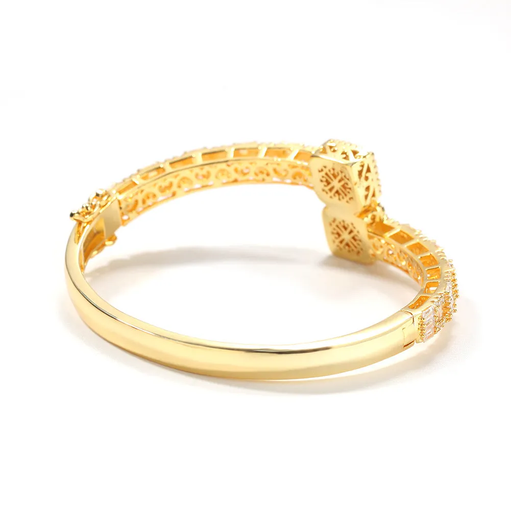 Baguette Bangle Bracelet