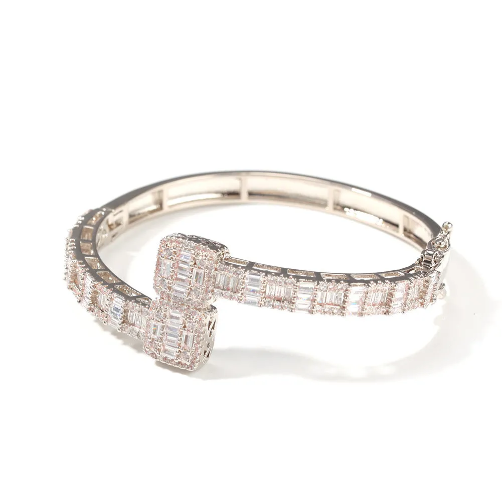 Baguette Bangle Bracelet