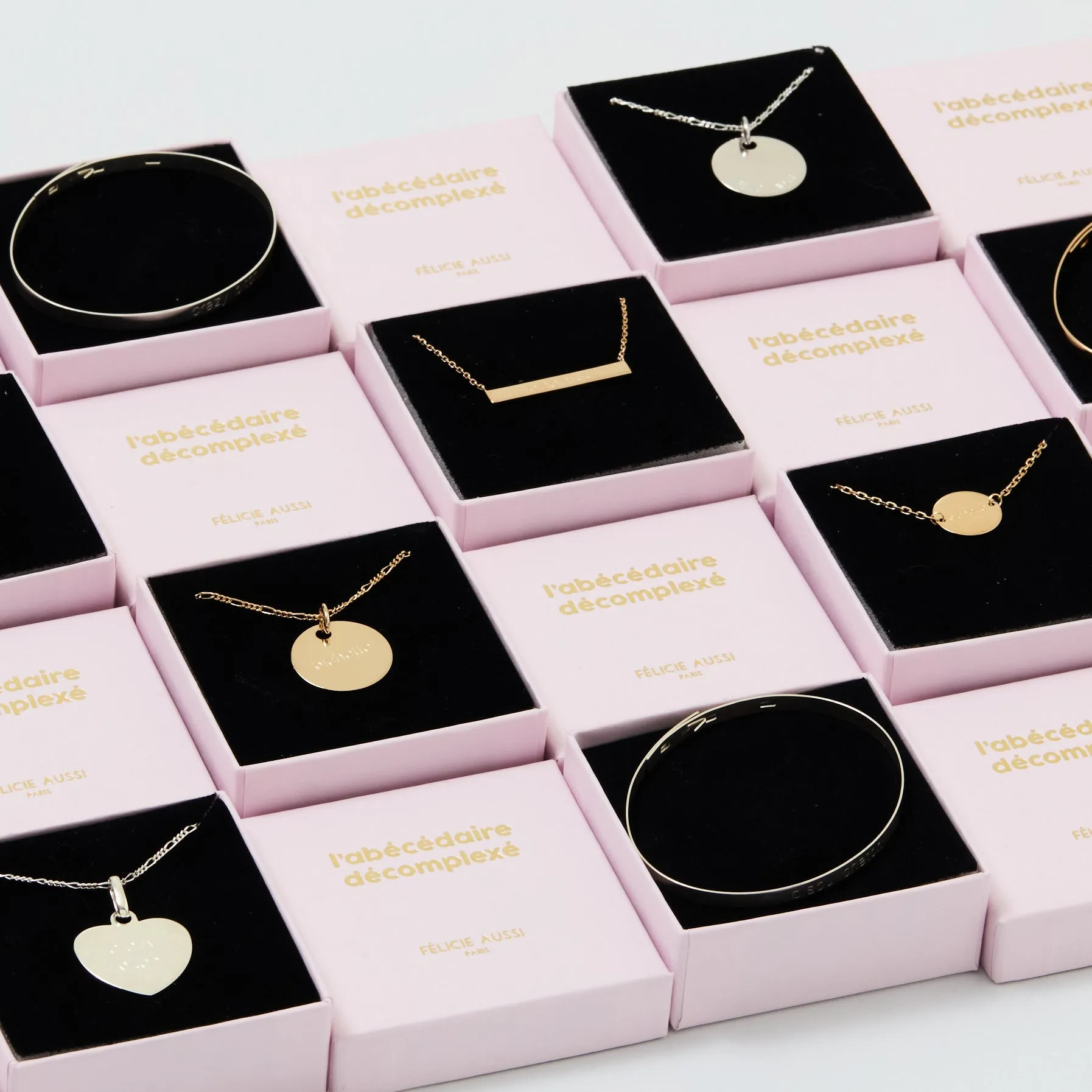 BANGLE CHATON - GOLD