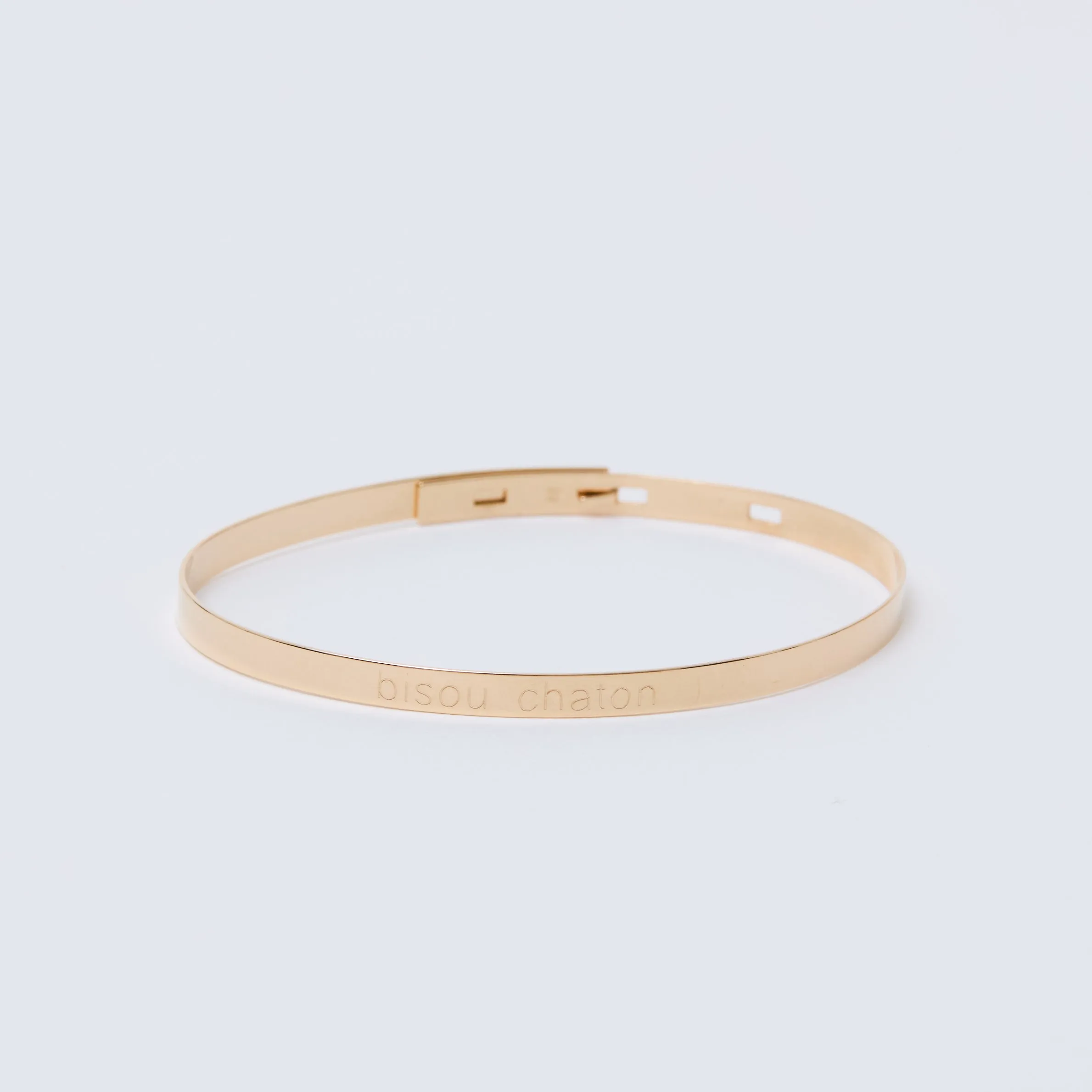 BANGLE CHATON - GOLD