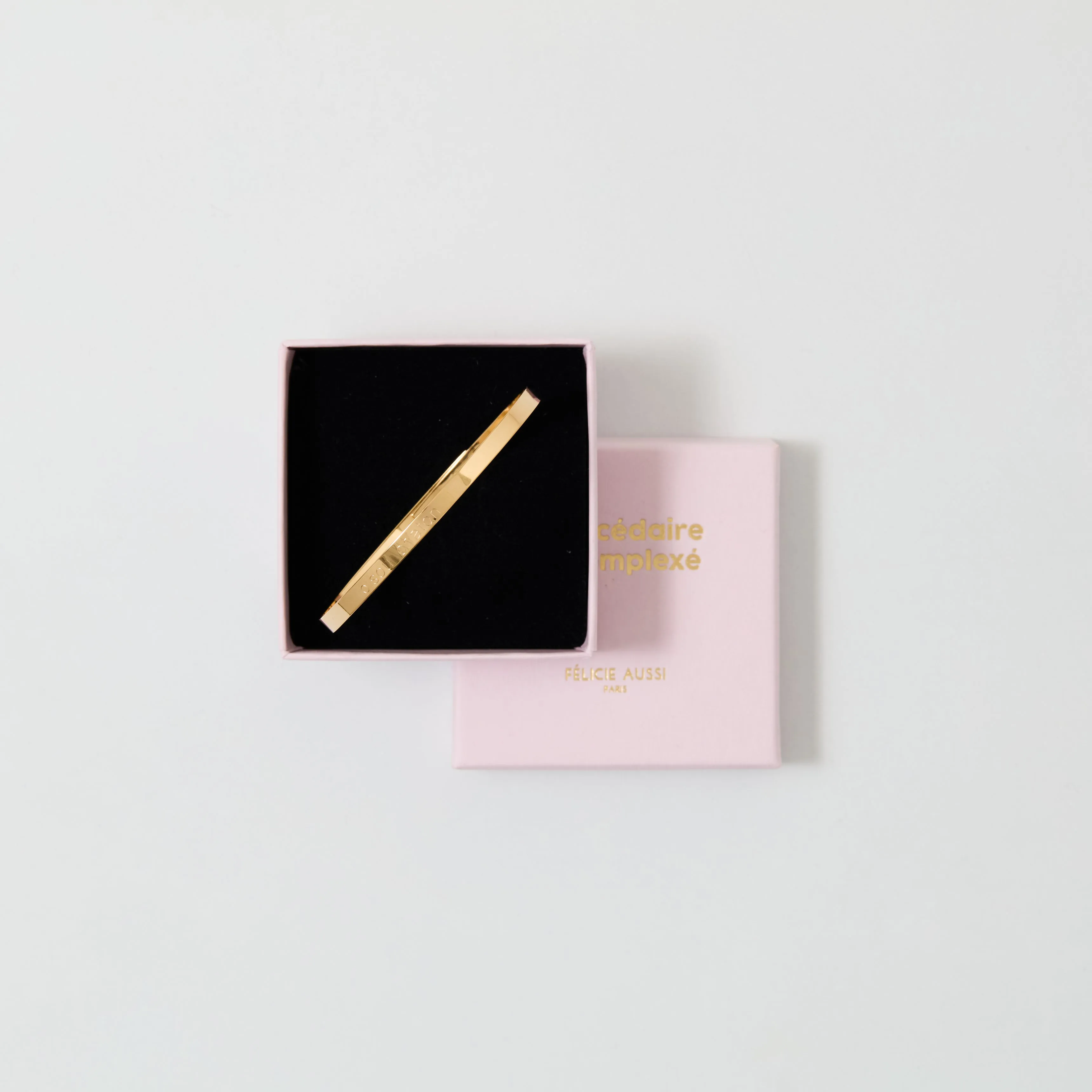 BANGLE CHATON - GOLD