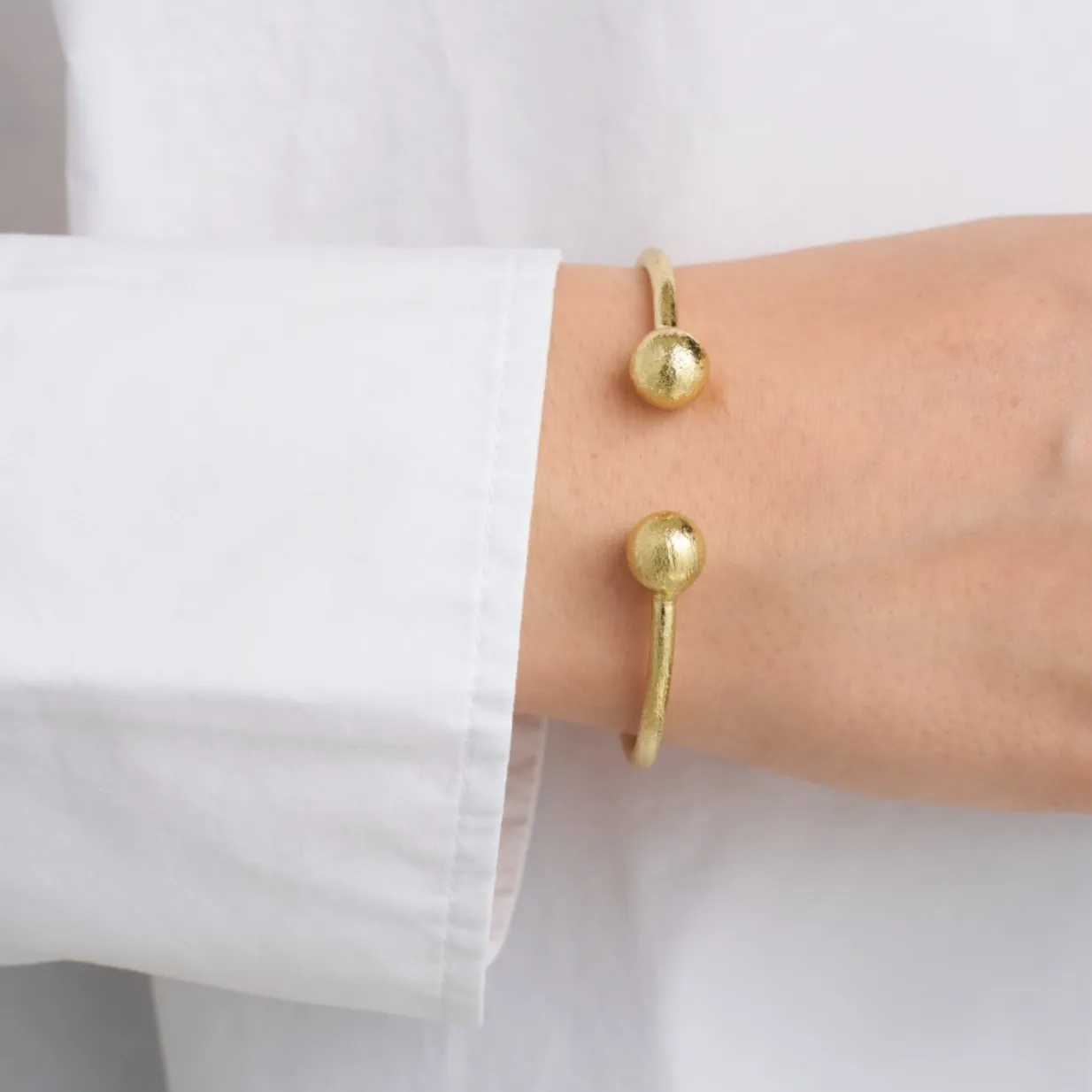 Bangle Gold with Balls