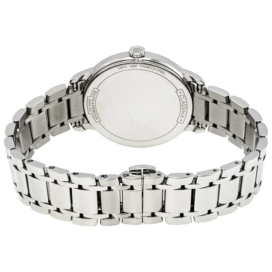 Baume et Mercier Classima Quartz Blue Dial Ladies Watch 10477