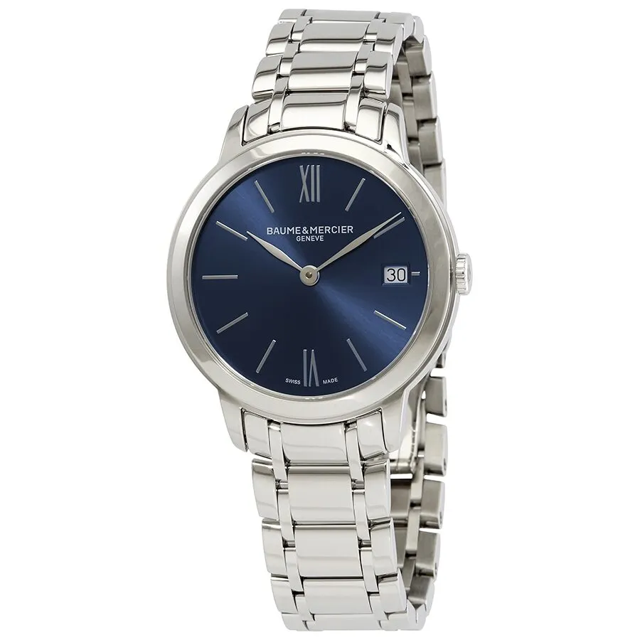 Baume et Mercier Classima Quartz Blue Dial Ladies Watch 10477