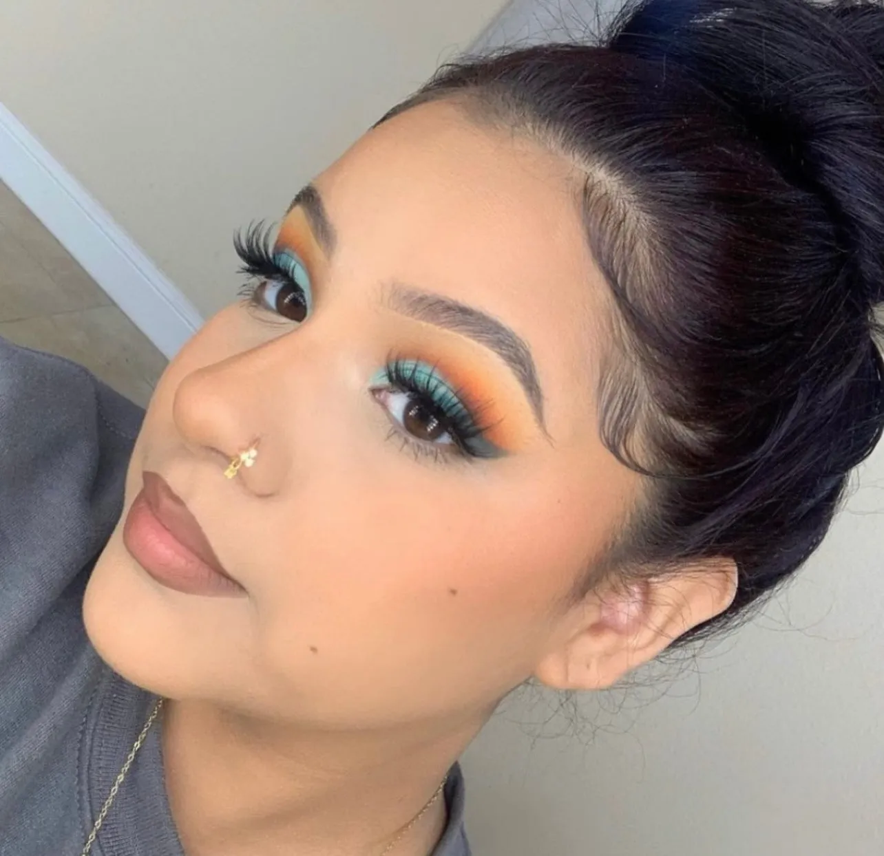 Best Set of Dangling Hoop Nose Rings