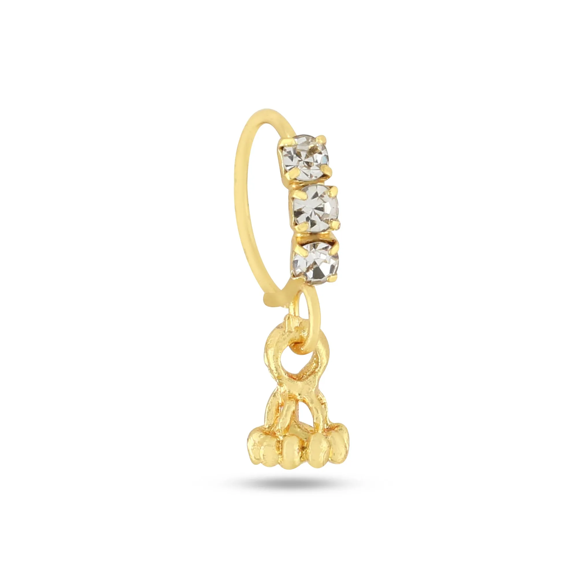 Best Set of Dangling Hoop Nose Rings