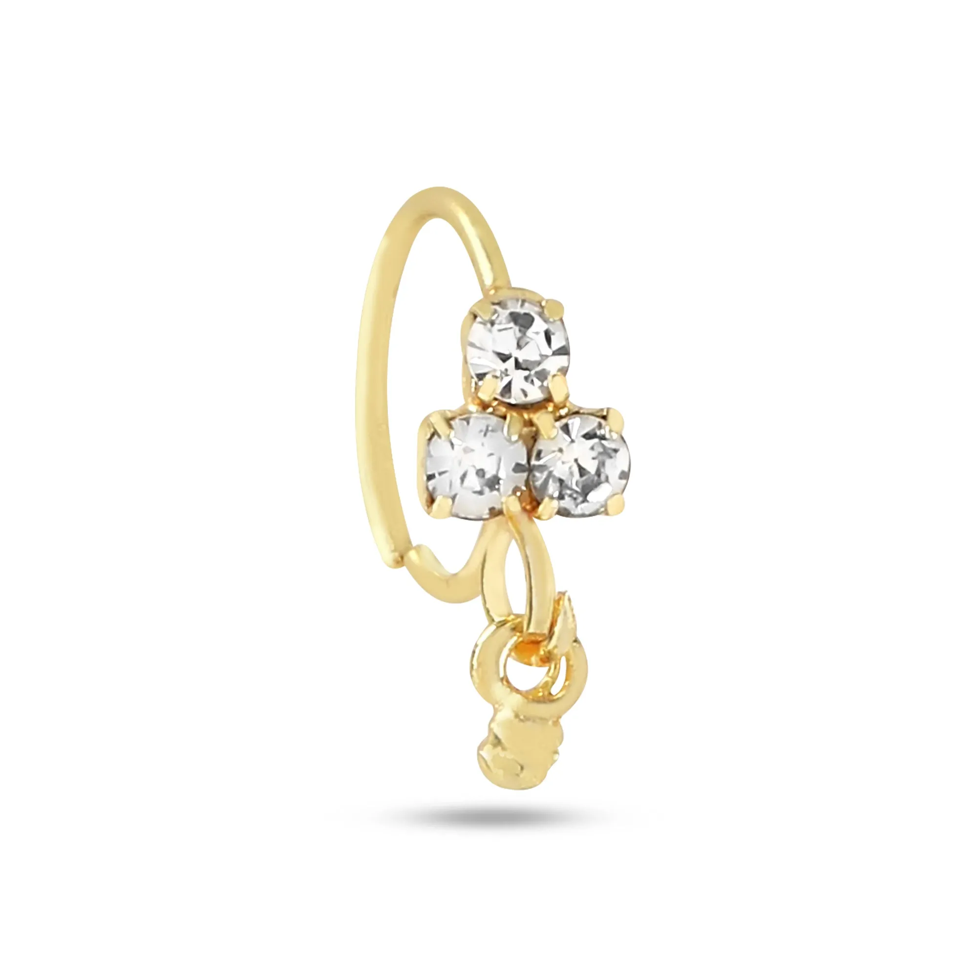 Best Set of Dangling Hoop Nose Rings