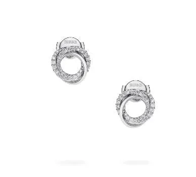 Birks Rosée du Matin Diamond Wreath Studs