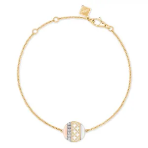 Birks Tri Gold Dare to Dream Circle Bracelet