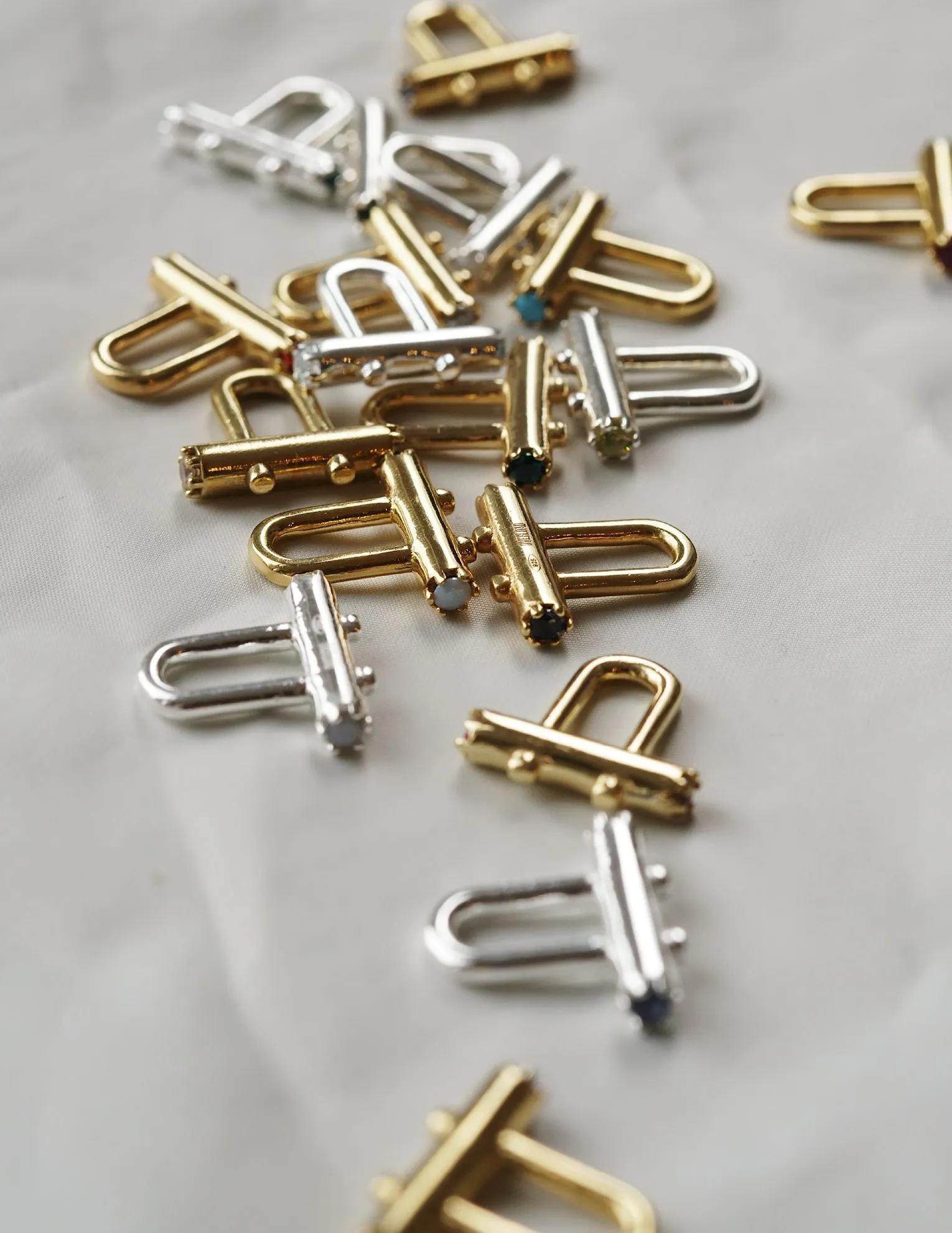 Birthstone Necklace <br> Silver