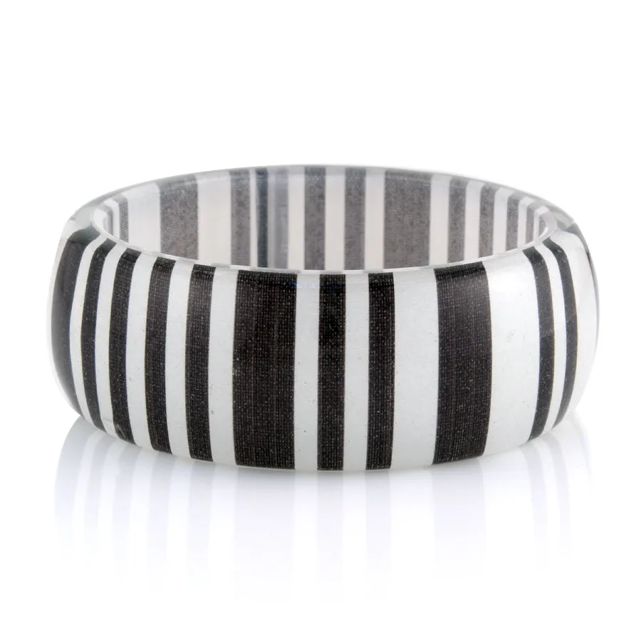 BLACK AND WHITE BRACELETS #HB4368 BLK/WHT (ME12 & TOP M LINE)