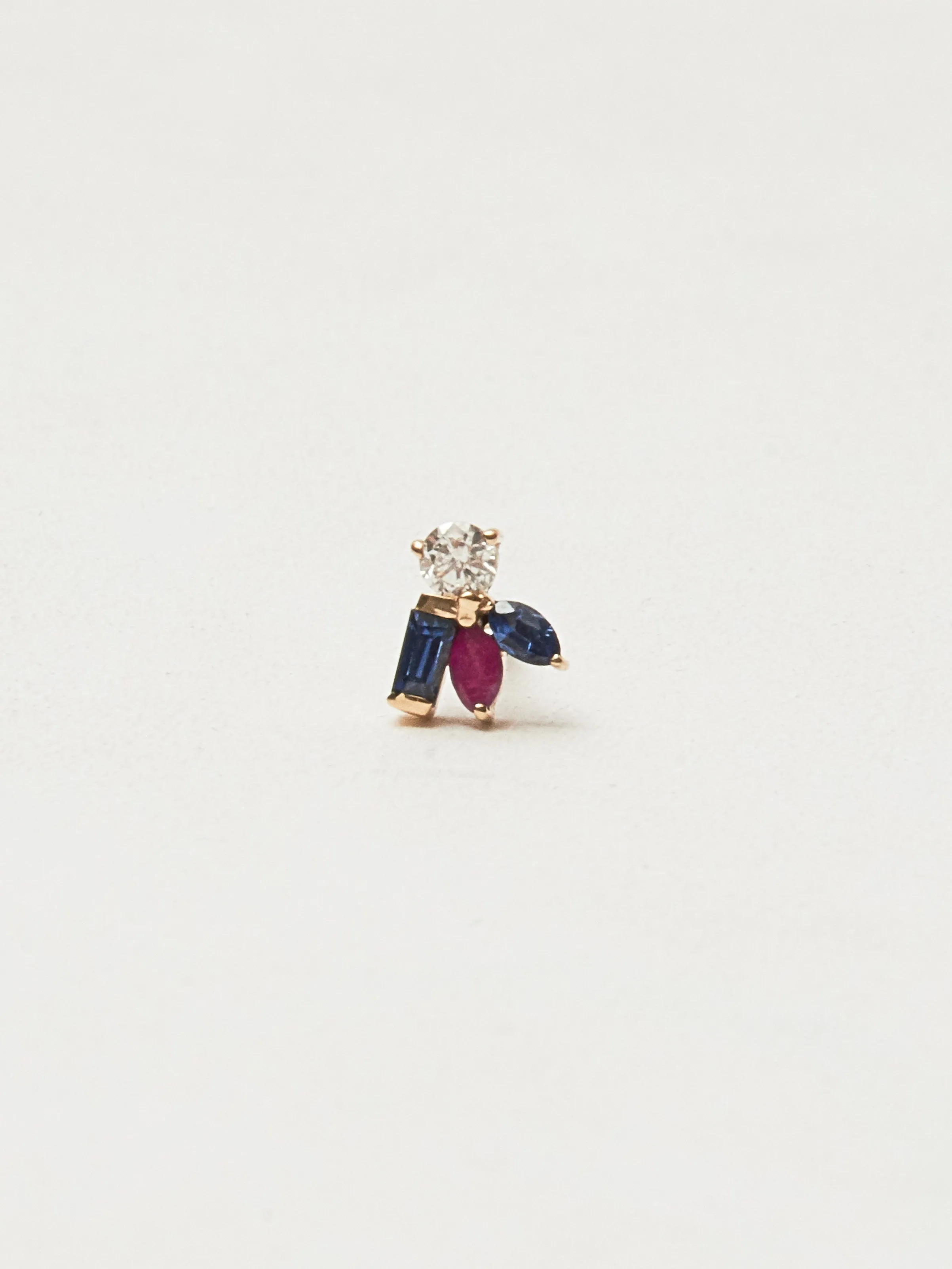 Blue Iris Stud (Single)