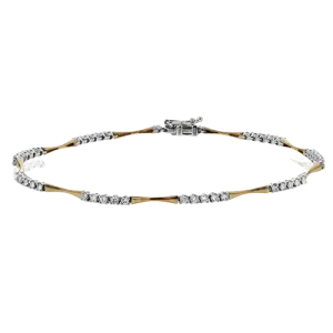 Bracelet in 18k Gold with Diamonds