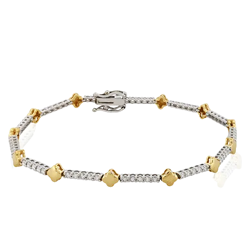 Bracelet in 18k Gold with Diamonds