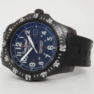 Breitling Colt Skyracer Carbon Fiber Quartz 45MM Black Dial Rubber X74320