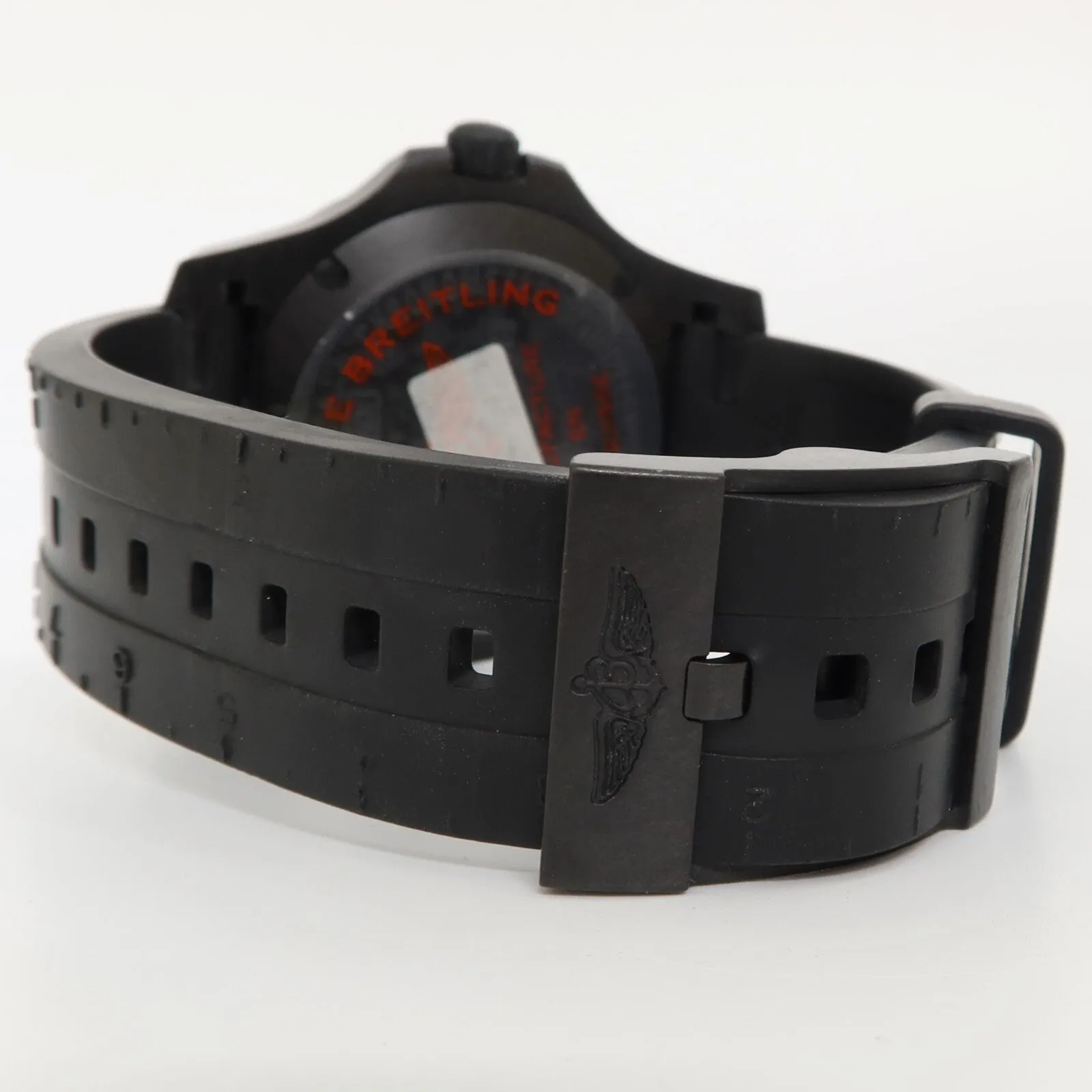 Breitling Colt Skyracer Carbon Fiber Quartz 45MM Black Dial Rubber X74320