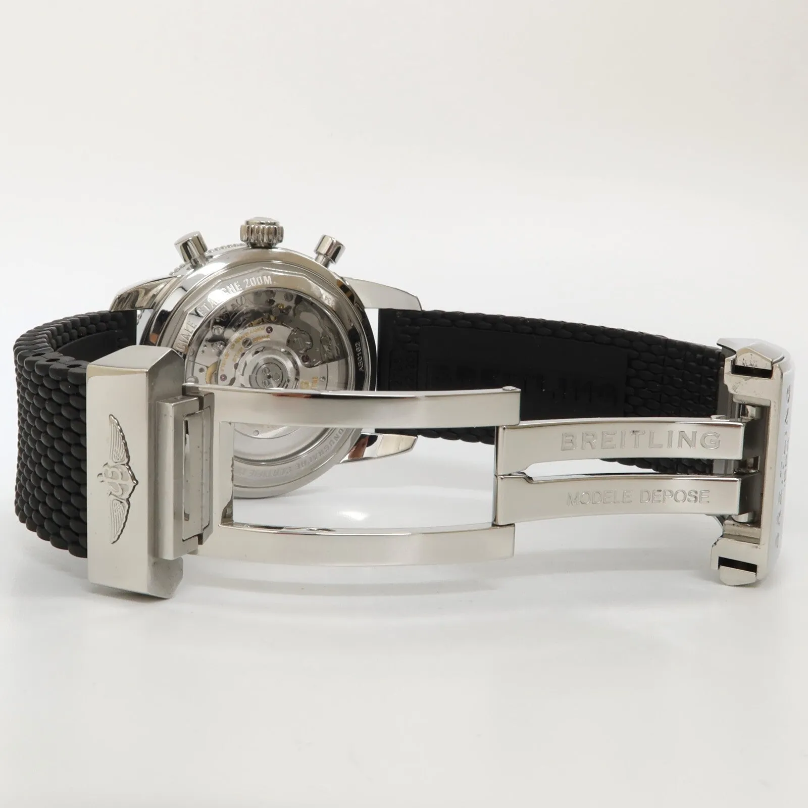 Breitling Superocean Heritage II Chronograph B01 Silver Panda Dial Steel  AB0162