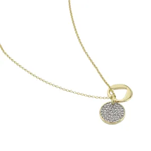 Buckley London Petite Double Pave Set PendantGold