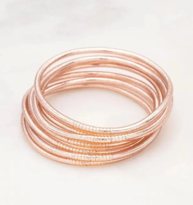 Buddhist Bracelet Thick Champagne