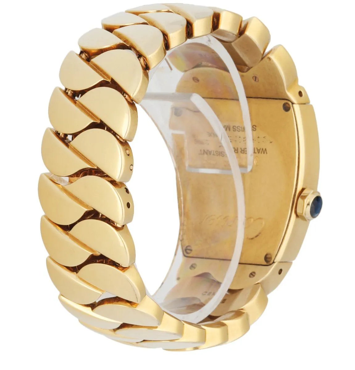 Cartier La Dona 2836 18K yellow Gold Ladies Watch Box & Papers
