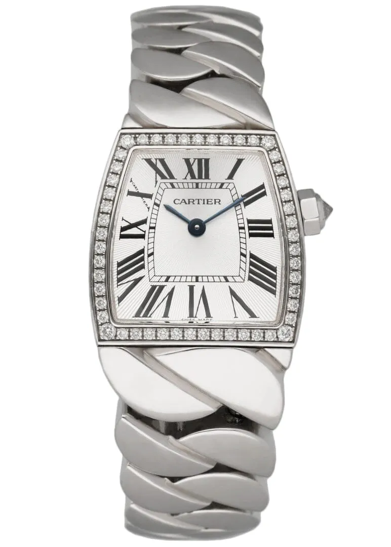 Cartier La Dona 2905 18K White Gold Diamonds Ladies Watch Box Papers