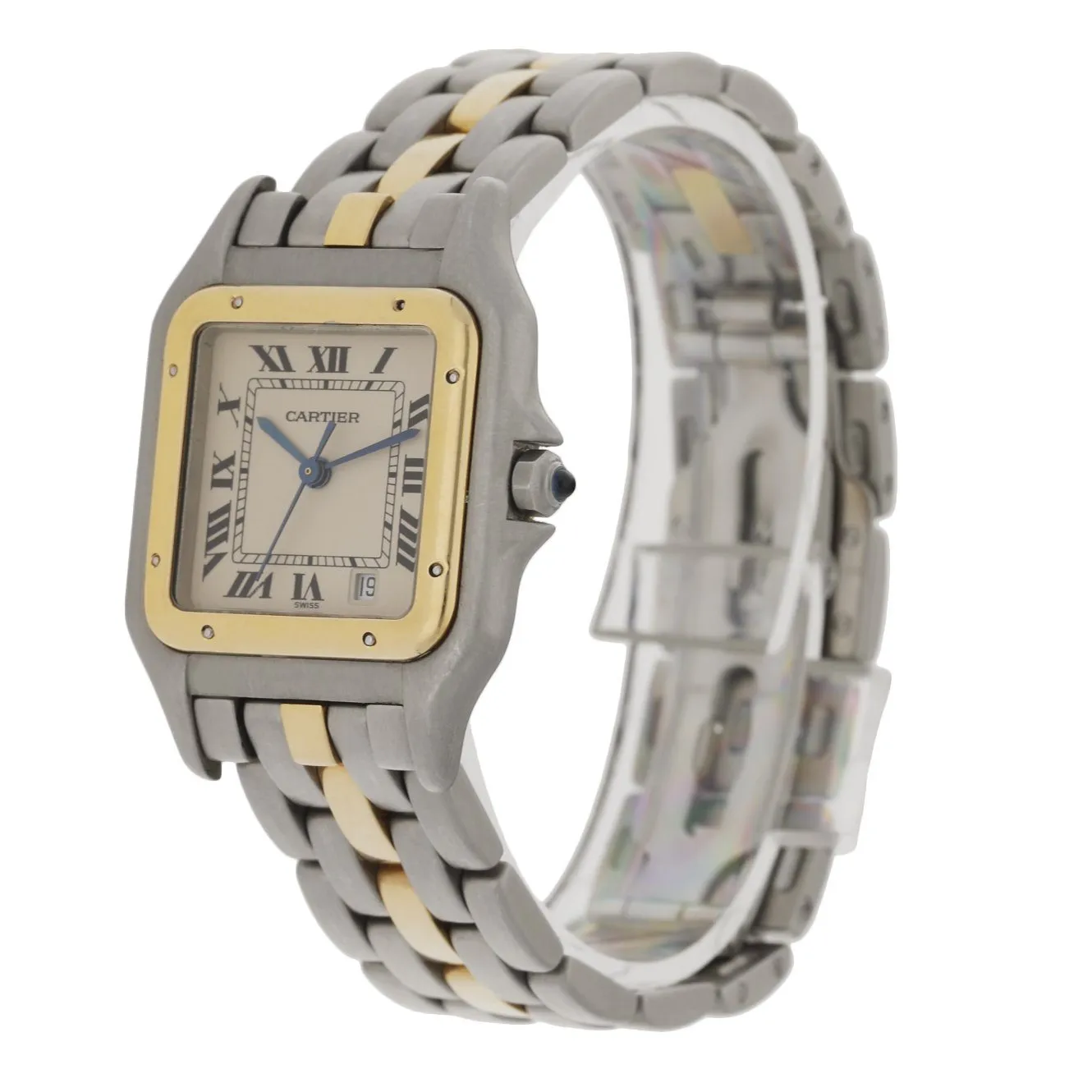 Cartier Panthere 187949 Midsize One Row Ladies Watch