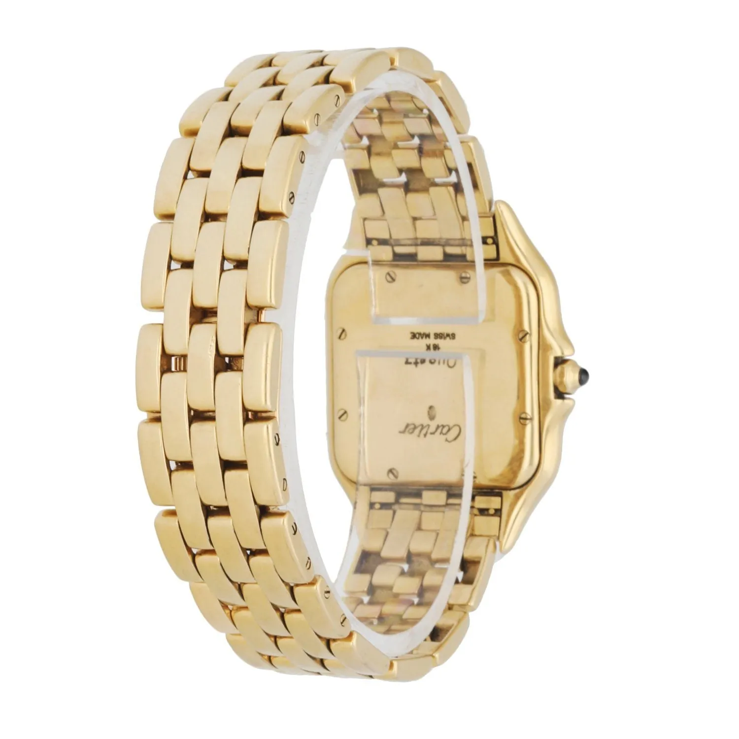 Cartier Panthere 18K Yellow Gold Large Men's Watch