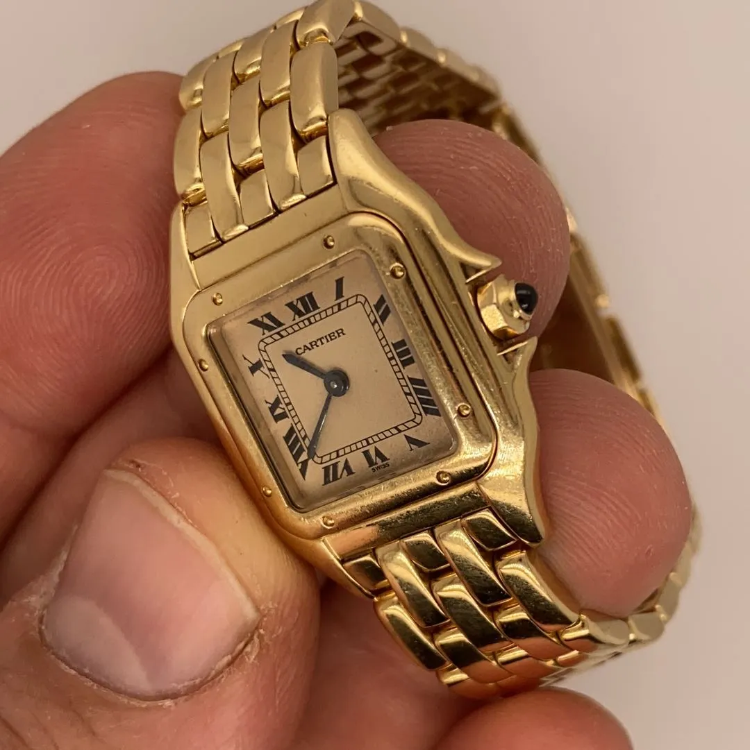 Cartier Panthere 18K Yellow Gold Small Ladies Watch