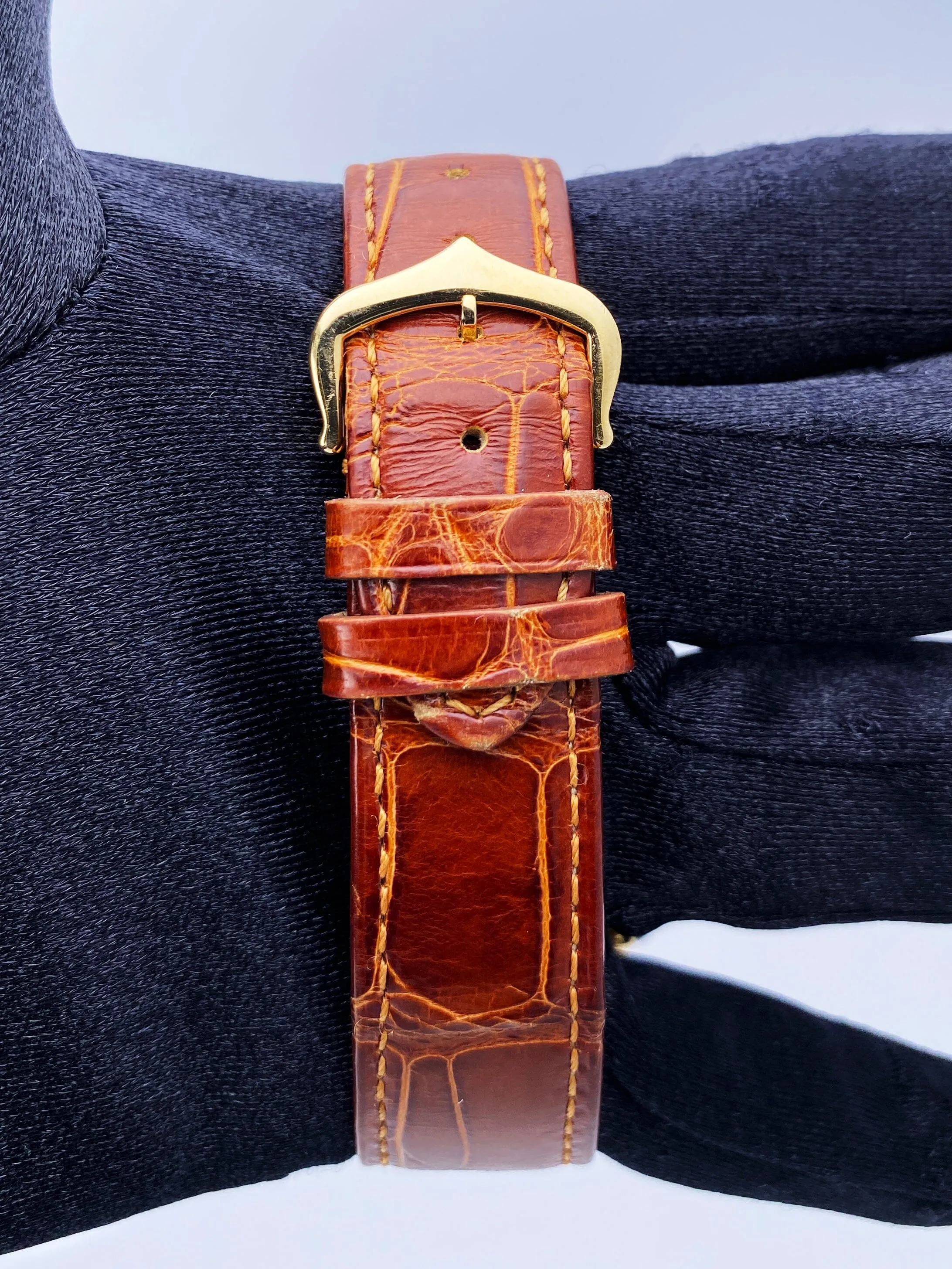 Cartier Tank Louis W1529756 18K Yellow Gold Mens Watch Box Papers