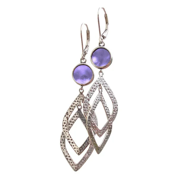 Cascade Sterling Leverback Earrings