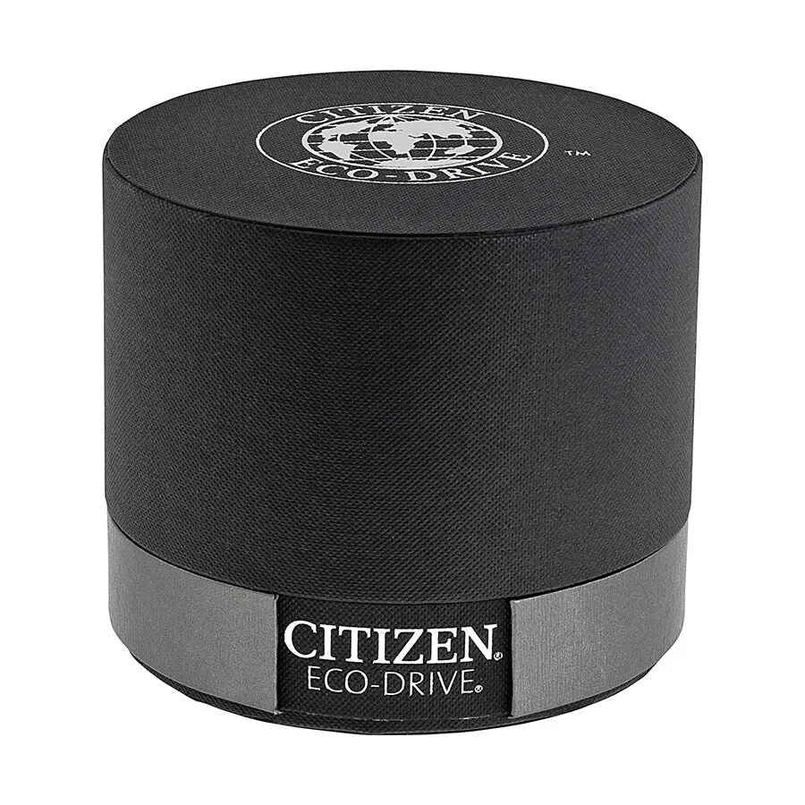 Citizen Eco Drive Black Dial Stainless Steel Men's Watch BM6550-58E