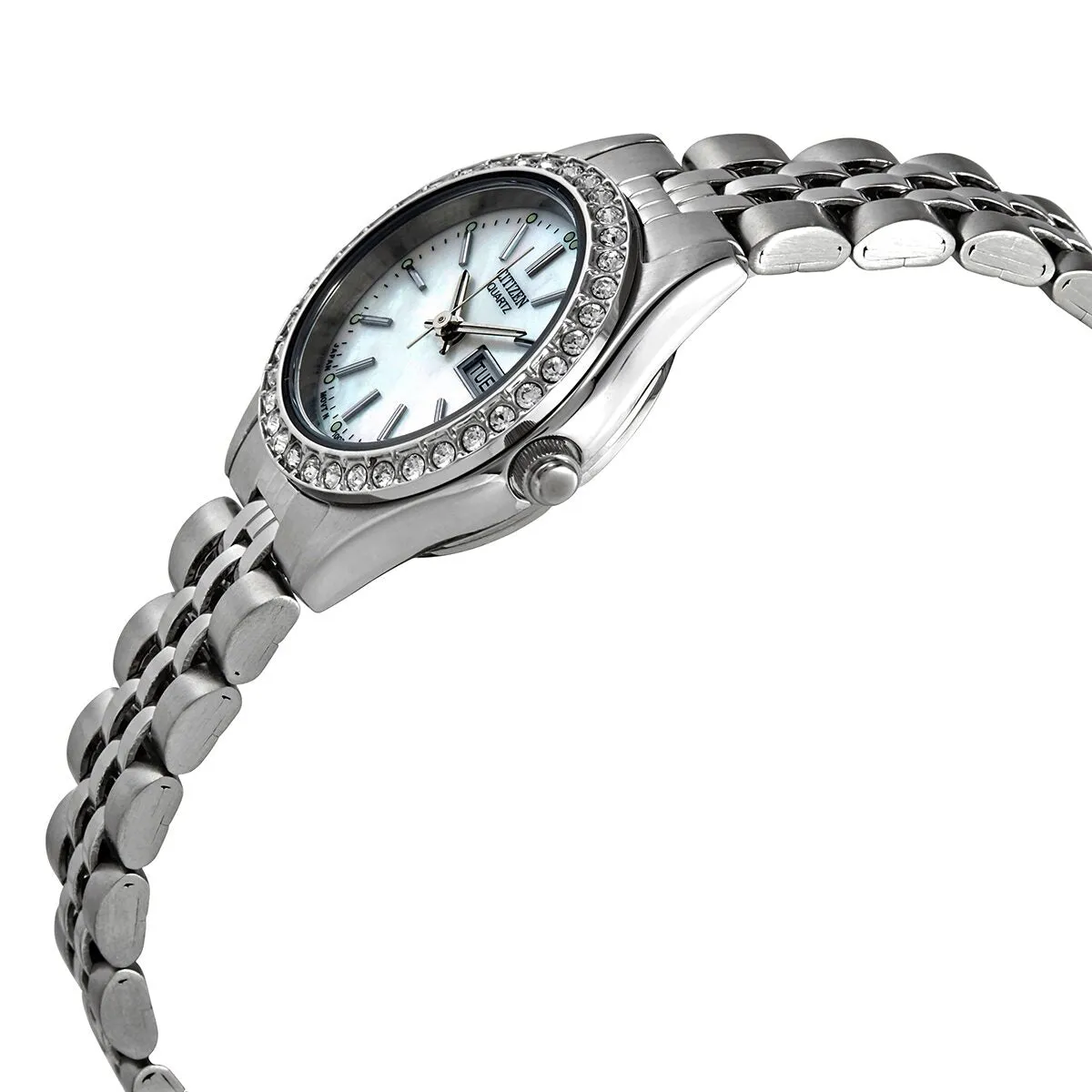 Citizen Mother of Pearl Dial Quartz Ladies Watch EQ0530-51D