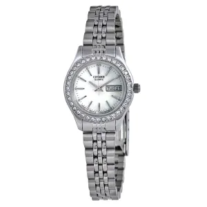 Citizen Mother of Pearl Dial Quartz Ladies Watch EQ0530-51D