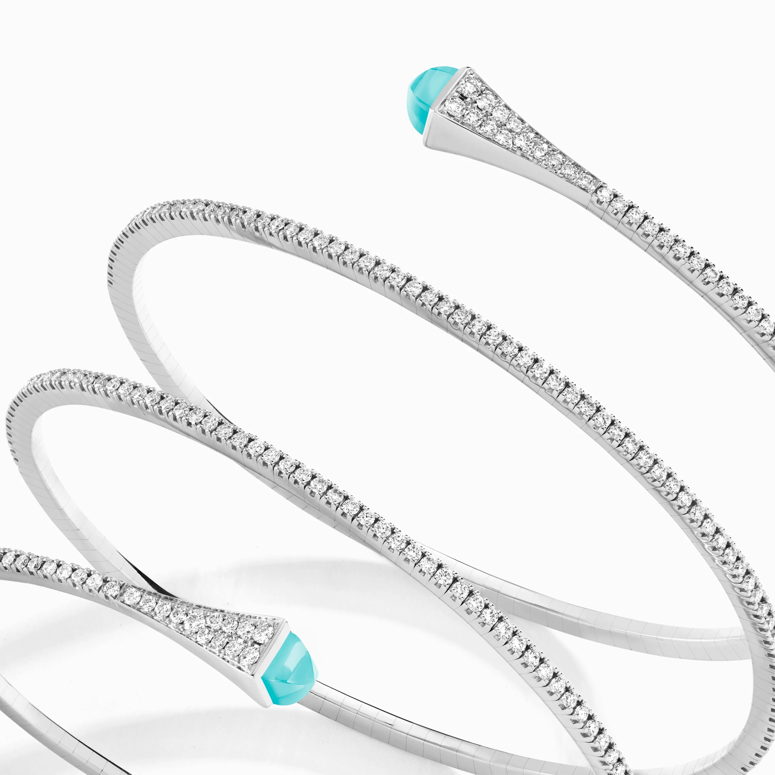 Cleo Diamond Twist Bracelet