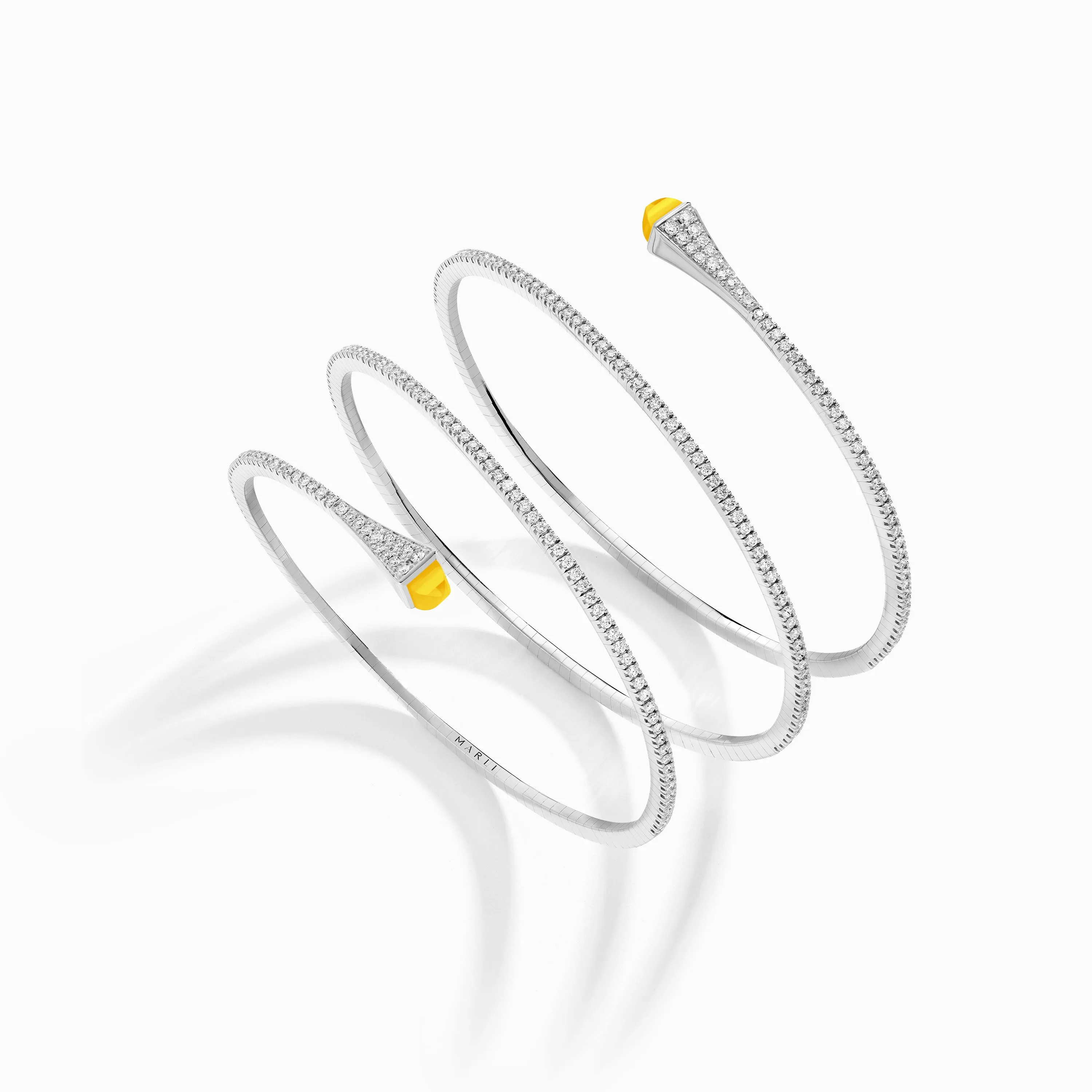 Cleo Diamond Twist Bracelet