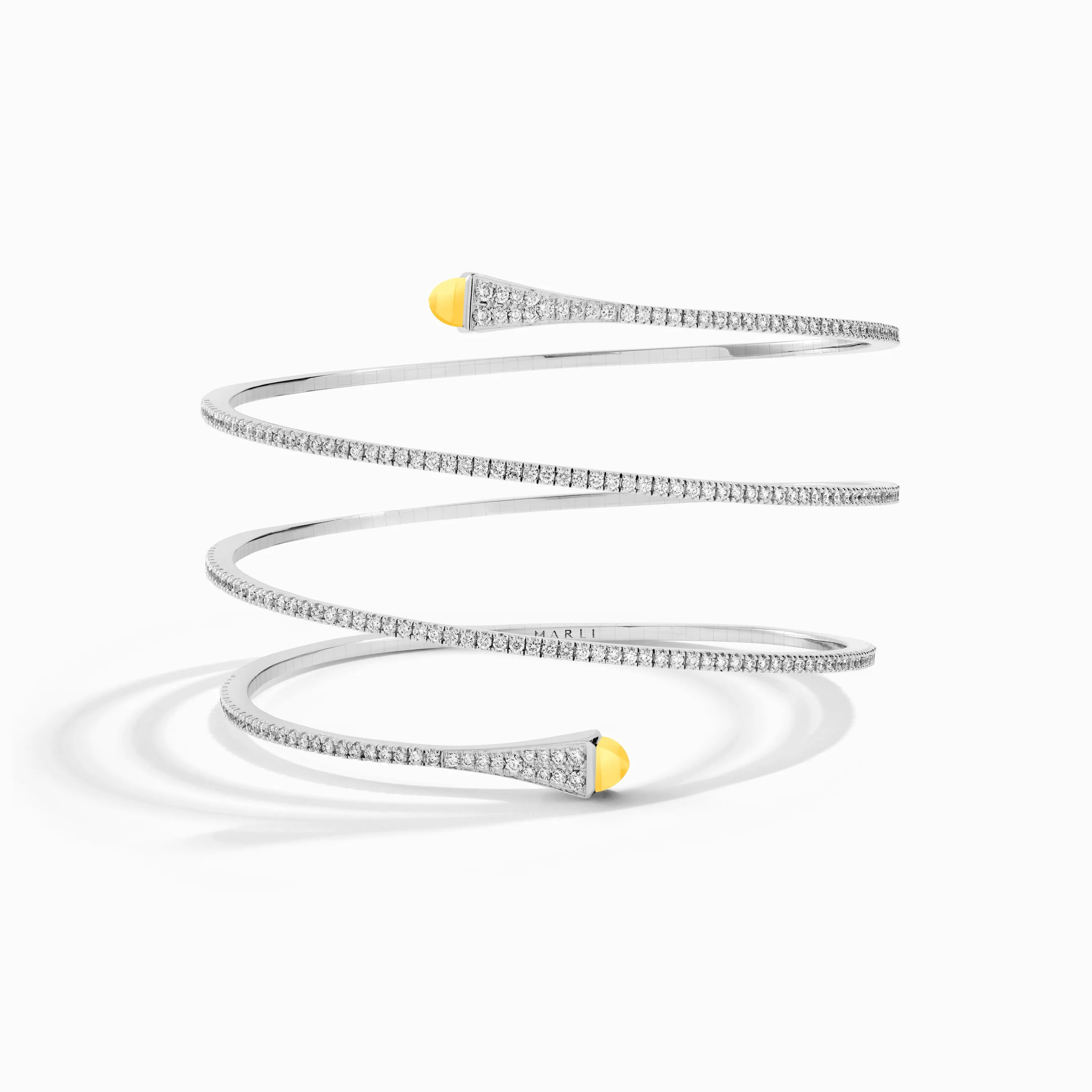 Cleo Diamond Twist Bracelet