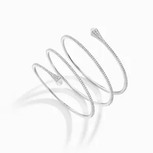 Cleo Diamond Twist Bracelet