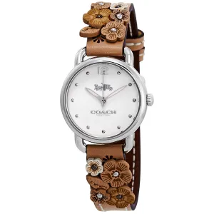Coach Delancey White Dial Ladies Watch 14502873