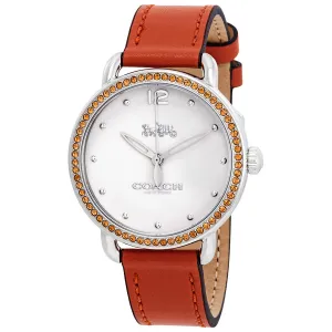 Coach Delancey White Dial Ladies Watch 14502880