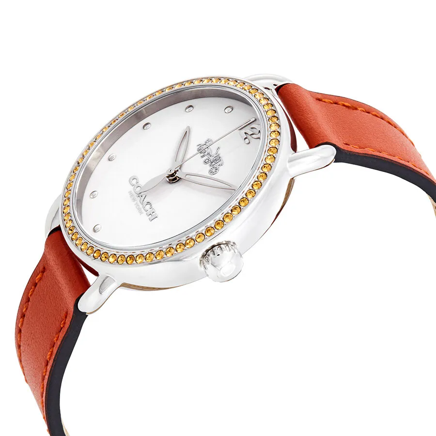 Coach Delancey White Dial Ladies Watch 14502880