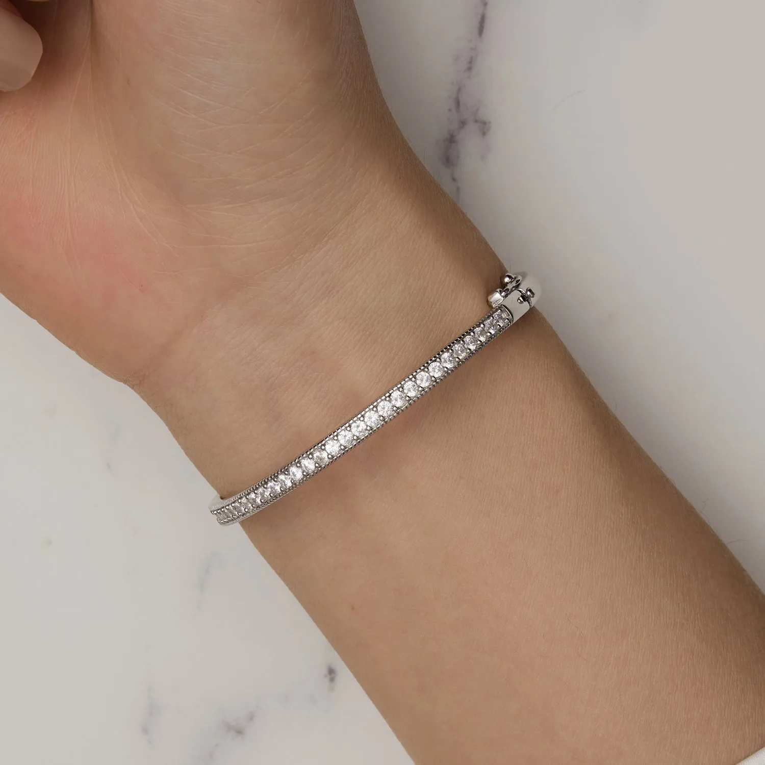 Cubic Zirconia Bangle