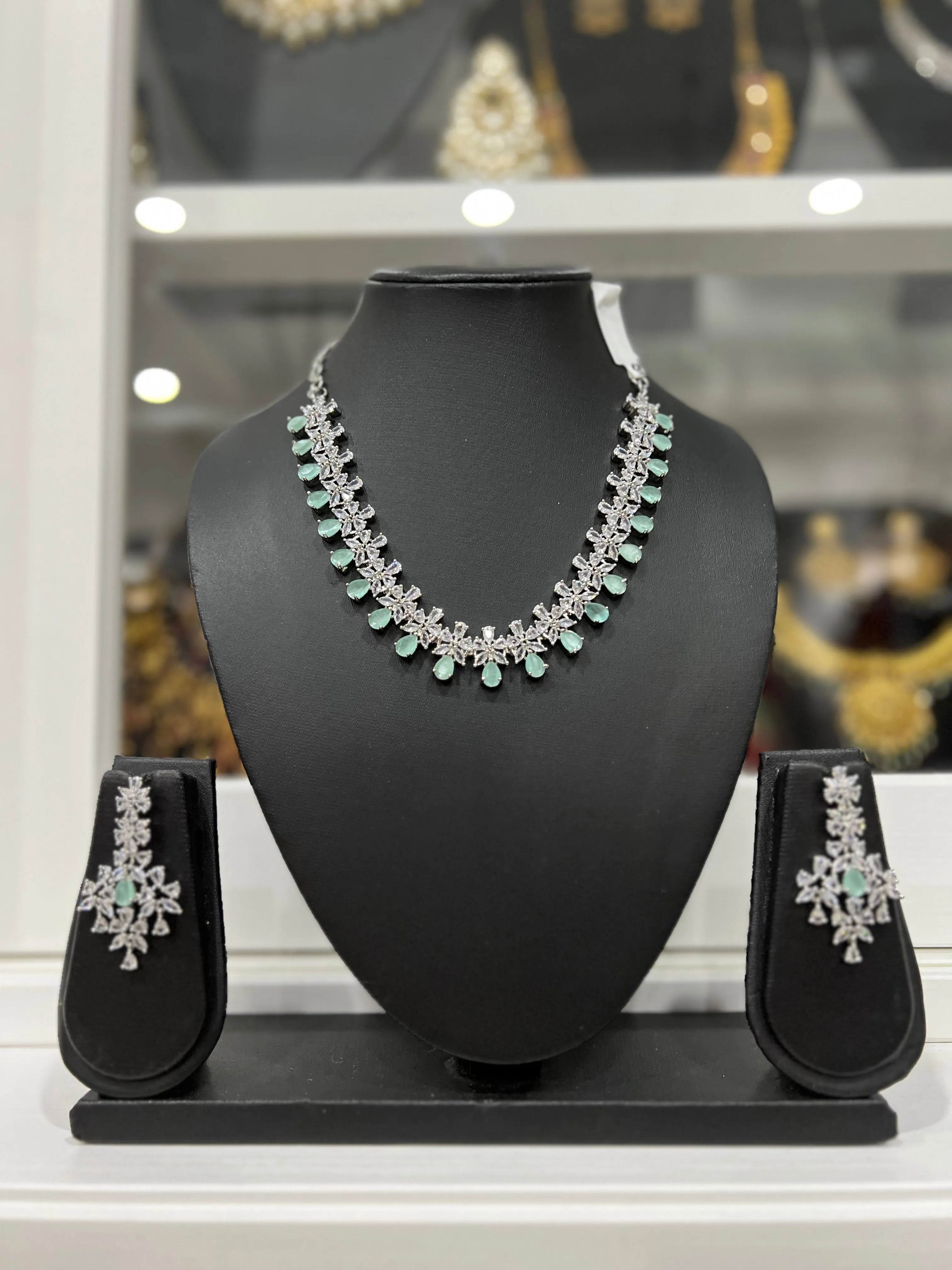 CZ Necklace Set